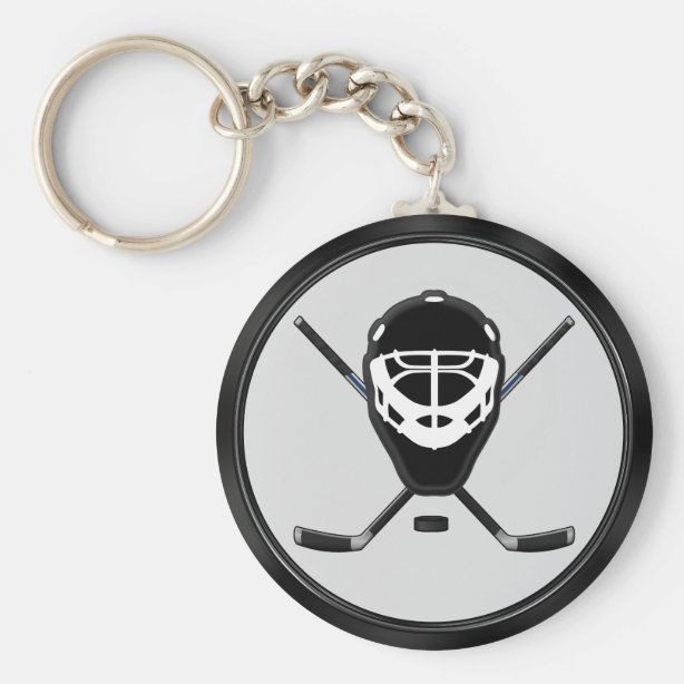 Hockey Keychains No Minimum Quantity Zazzle
