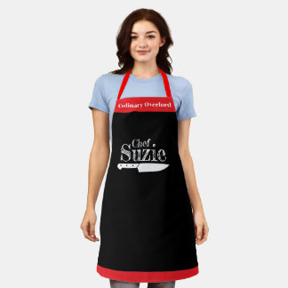 Customizable Chef Name Apron - Personalized!