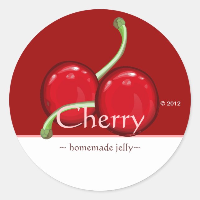 Customizable Cherry Stickers (Front)