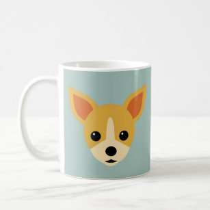 Customizable Chihuahua face mug