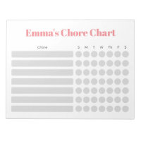 Customizable Chore Chart
