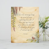 Customizable Christian Bible Verse Art (Standing Front)