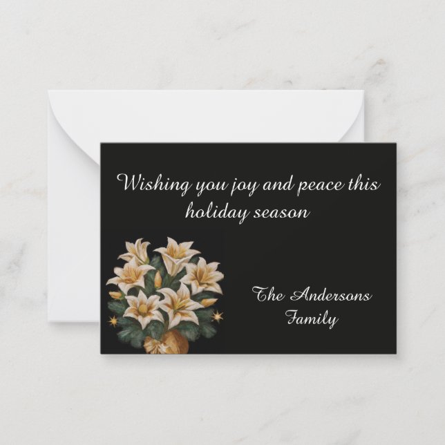 Customizable Christmas Card (Front)