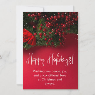 Customizable Christmas card design 11