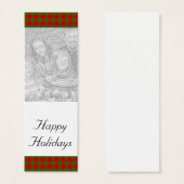 Customizable Christmas/Hanukkah Photo Bookmark (Front & Back)