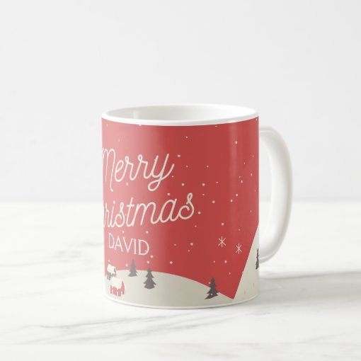 Customizable christmas mug | Zazzle