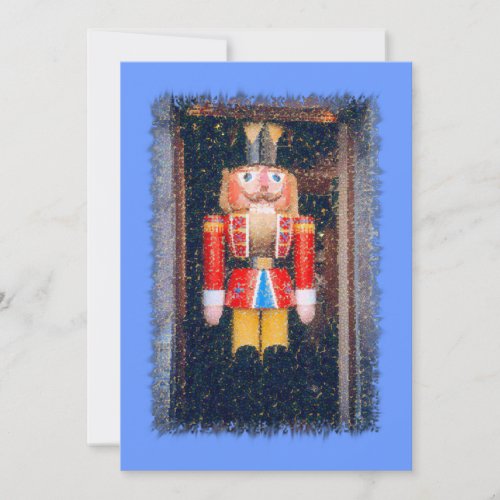 CUSTOMIZABLECHRISTMAS PARTY INVITNUTCRACKER INVITATION