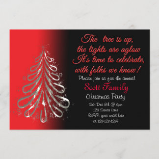 Customizable Christmas Party Invitation