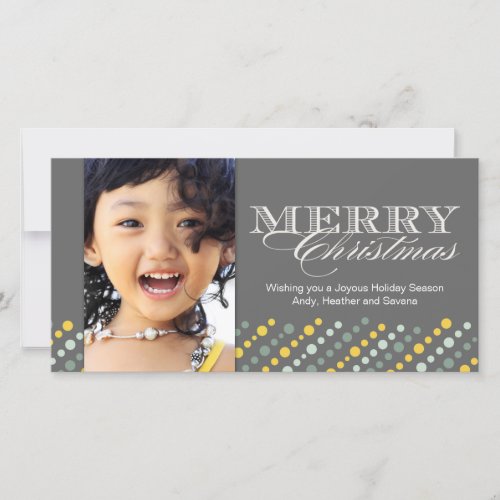 Customizable Christmas Photo Card