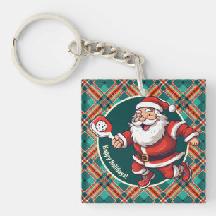 Customizable 🎅Christmas pickleball Keychain