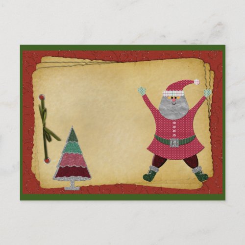 Customizable Christmas RECIPE CARD