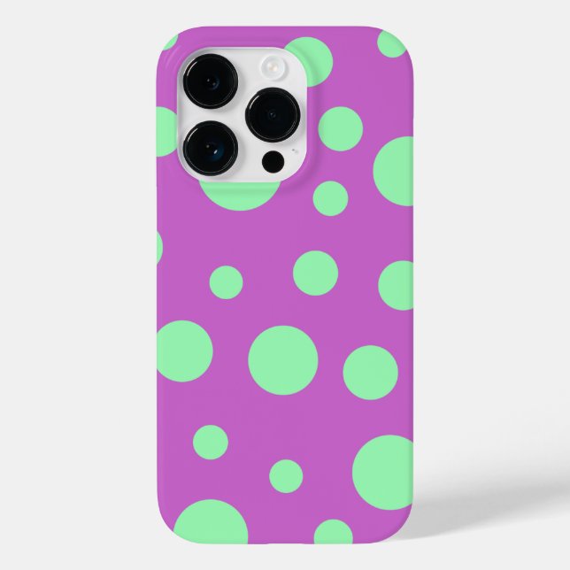Customizable Circles & Dots Case-Mate iPhone Case (Back)