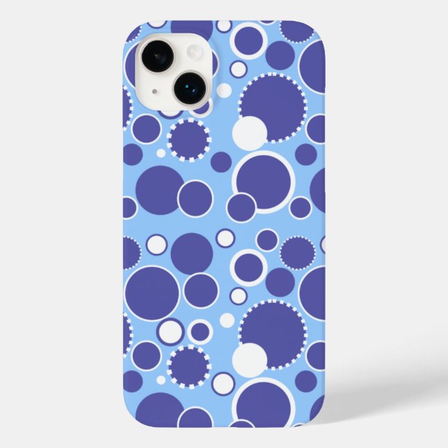 Customizable Circles & Dots Case-Mate iPhone Case (Back)