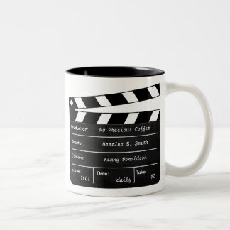 Customizable Clapperboard Mug 
