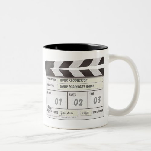 Customizable Clapperboard Mug