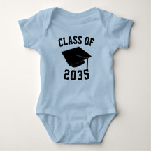 Customizable Class of 2035 Baby Shirt
