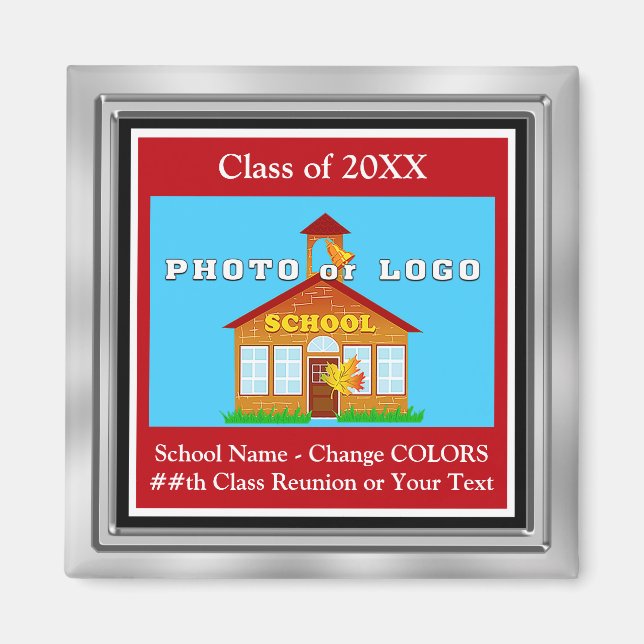 Customizable Class Reunion Gift Bag Ideas Magnet (Front)
