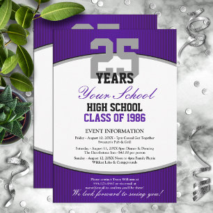 Customizable Class Reunion Invitation