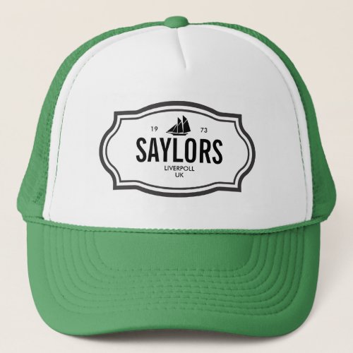 Customizable Classic logo Trucker Hat