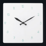 Customizable clock numbers<br><div class="desc">Wall Clock numbers customizable to your specifics.</div>