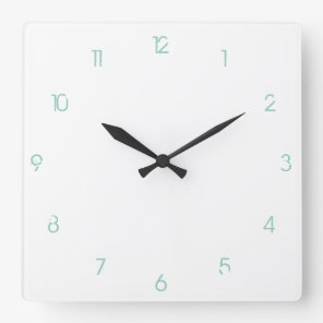 Customizable clock numbers