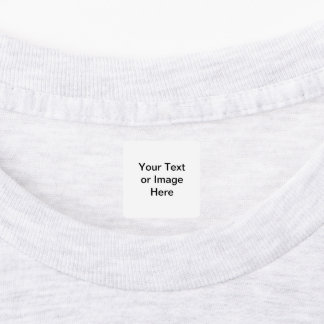 Customizable Clothing Brand / Size / Message Labels