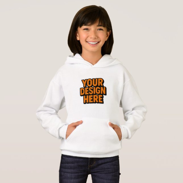 Customizable Clothing | YOU DESIGN HERE Hoodie (Front Full)