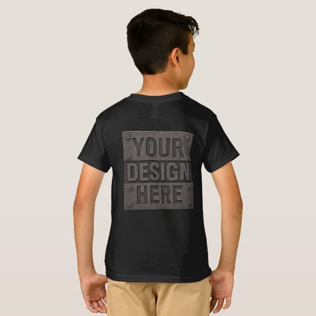 Customizable Clothing | YOU DESIGN HERE T-Shirt (Back Full)