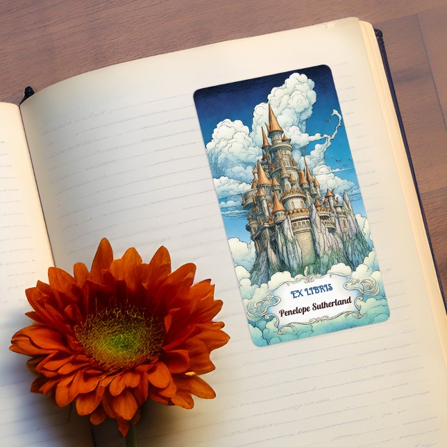 Customizable Cloud Castle Bookplate (Creator Uploaded)