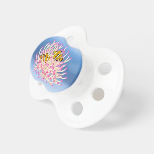 Customizable Clown Anemone Fish Pacifier (Front Right)