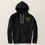 Customizable Coach Sherpa Lined Zip Hoodie