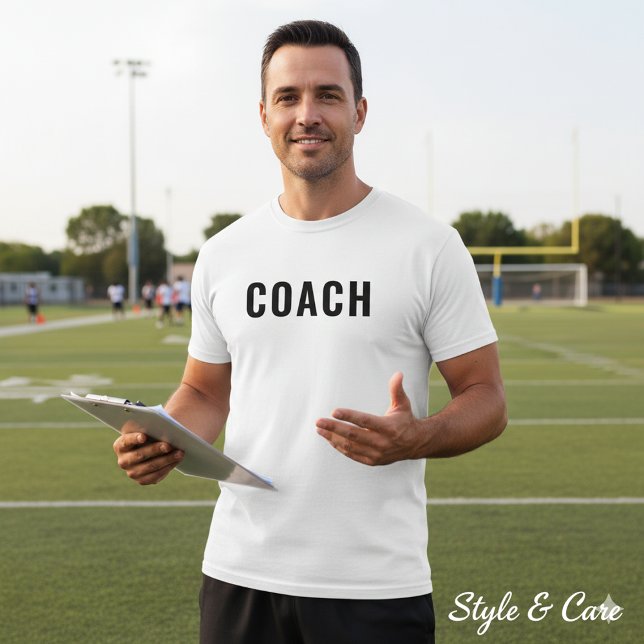 Customizable COACH Text Statement T-Shirt (Customizable COACH Text Statement T-Shirt)