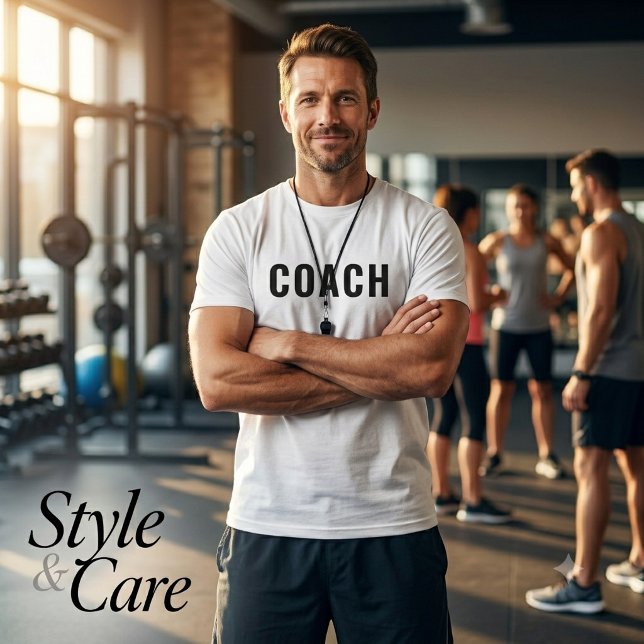 Customizable COACH Text Statement T-Shirt (Customizable COACH Text Statement T-Shirt)