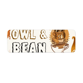 Customizable Coffee Business Branding Label