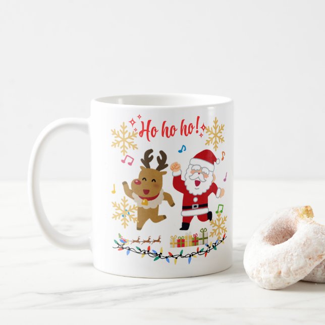 Customizable Coffee Companion Coffee Mug (With Donut)
