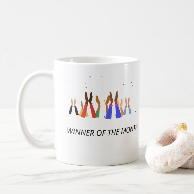 Customizable Coffee Mug (With Donut)
