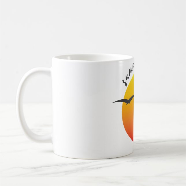 "Customizable Coffee Mug Personalized Design & U (Left)