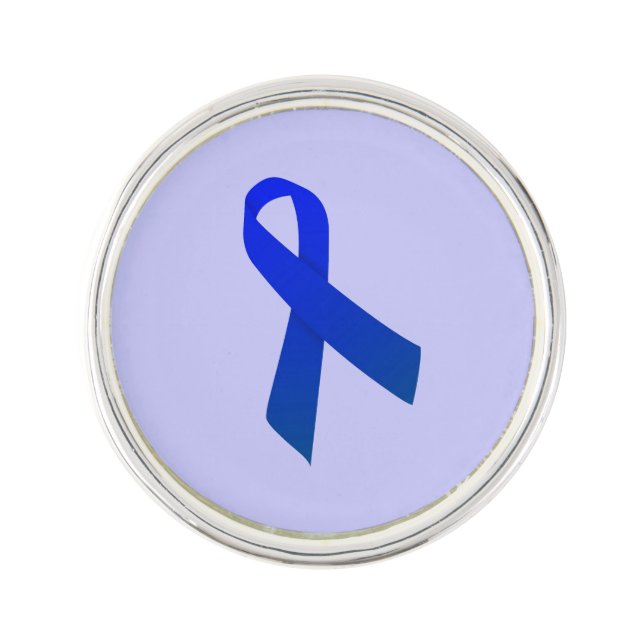Customizable Colon Cancer Lapel Pin (Front)