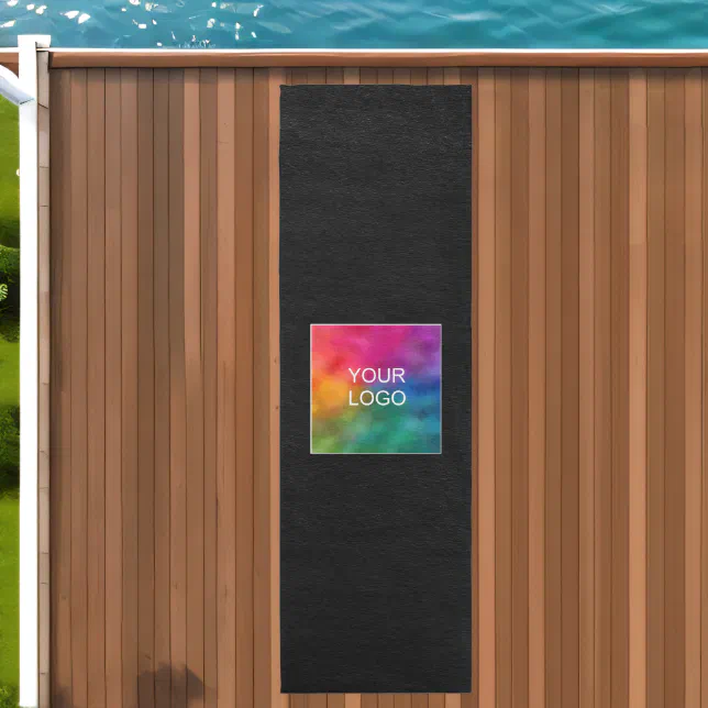 Outdoor Rugs With Text Customizable Color Company Logo Text Template Outdoor Rug | Zazzle