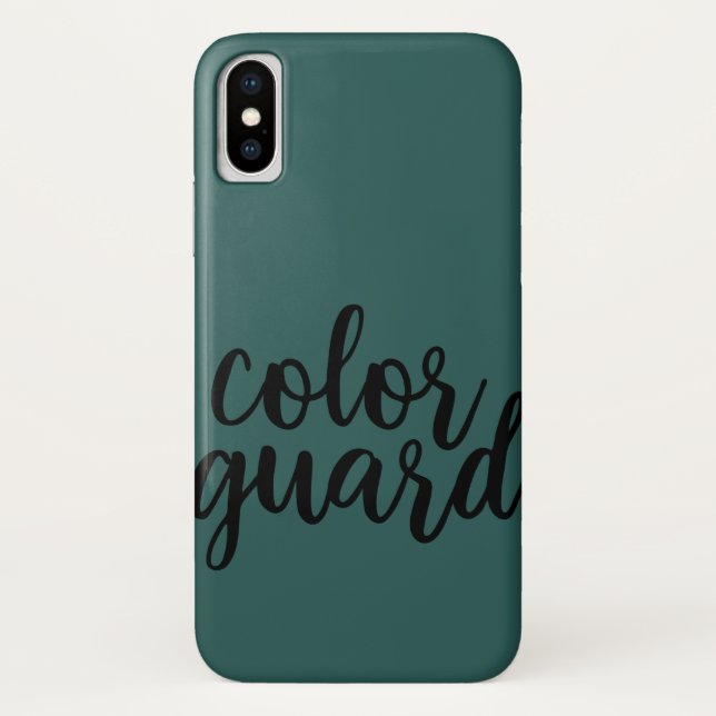 Customizable Color Guard iphone Case (Back)