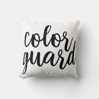 Customizable Color Guard Pillow
