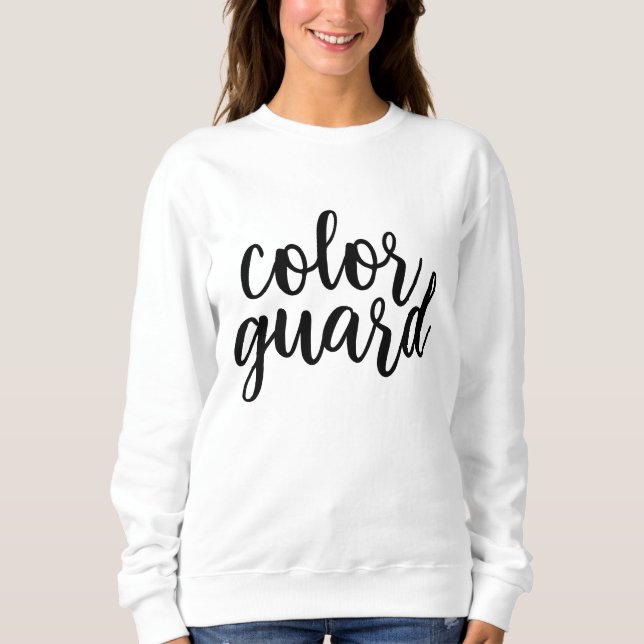 Customizable Color Guard Sweatshirt (Front)