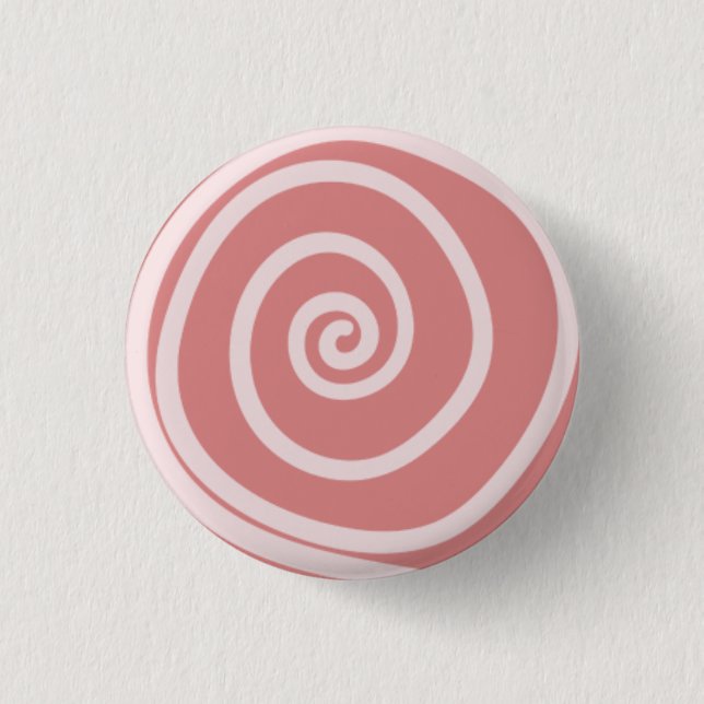 Customizable color Spiral Button (Front)