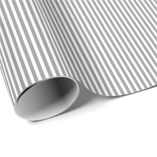 Customizable Color -  vertical  Stripes Wrapping Paper