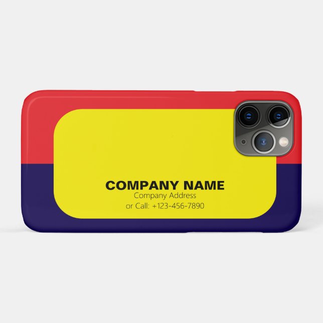 Customizable Colorful iPhone 11 Pro Case (Back (Horizontal))