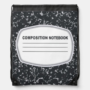 Customizable Composition Notebook Backpack
