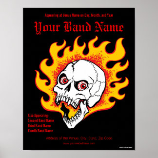 Customizable Concert Poster