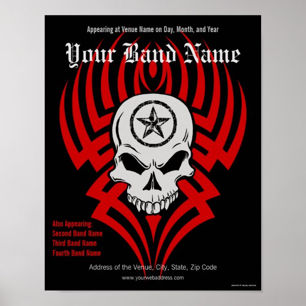 Rock Band Posters & Prints Zazzle