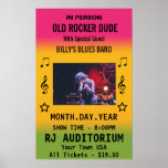 Customizable Concert Poster at Zazzle