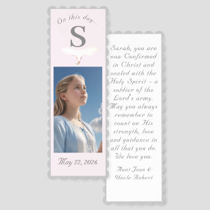 Customizable Confirmation Photo Bookmarks